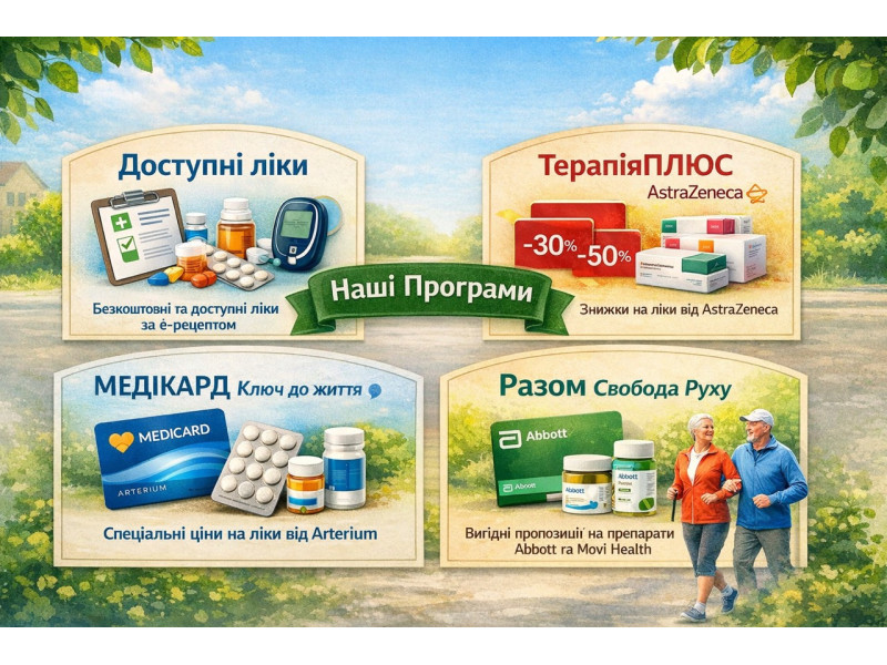 Соціальні програми в Аптечній мережі Гармонія 2000